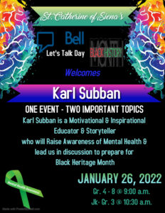 WELCOME KARL SUBBAN FOR ONE GREAT EVENT – TWO IMPORTANT TOPICS!